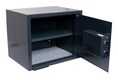 Tresor Safe 43x35x33 cm mit elektronischem Zahlenschloss f�r Tisch/Wandmontage anthrazit