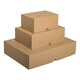Stlpdeckelkarton DHL-Kleinpaket 346x247x80mm (Auenma) braun wiederverwendbar