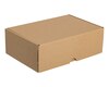 St�lpdeckelkarton DHL-Kleinpaket 241x160x80mm (Au�enma�) braun wiederverwendbar