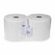 Industrie-Putztuchrolle gepr�gt Tissue 2-lagig � 24 x 38cm x 304m wei�, 2 Stk.