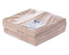 Papierfaltenbeutel Papiert�ten braun 12+5 x 24 cm f�r ca. 1 kg Inhalt, 500 Stk.